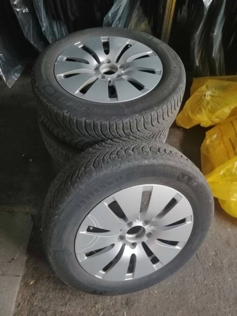 4 db Mercedes B 242 246 C 205 Gyári Alufelni 5x112 6,5x16 Felni +Tpms