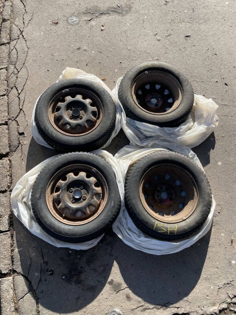 4 db Suzuki wagonr+ Apollo t�li gumi + vas felni (165/70 R14)
