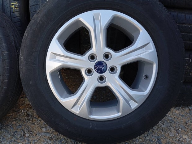 4 db gyári Ford alufelni 5x108 7x17 ET50 225/65 R17 nyárigumival tpms