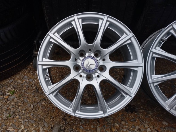 4 db gyári Mercedes alufelni 5x112 6,5x16 ET38 tpms szenzorral
