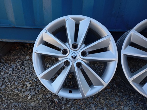 4 db gy�ri Renault alufelni 5x114,3 7x17 ET49 kf: 66,1 mm
