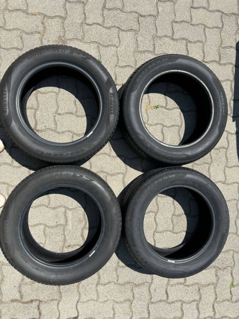 4 db használt Pirelli nyári gumiabroncs szett 205/55 R16 91V