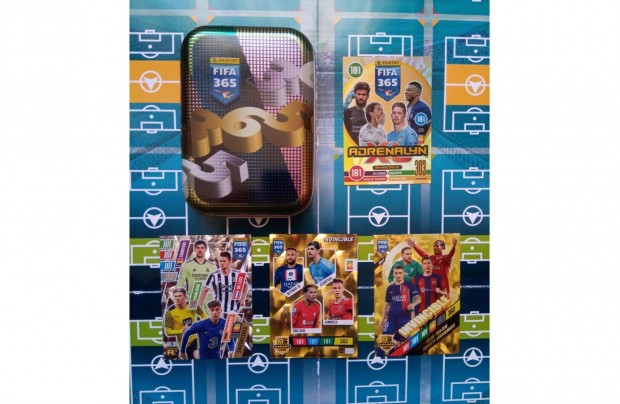 4 db klnbz Invincible Fifa 365 krtya kis fmdobozban Akci