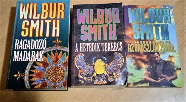 4 db nagy siker Wilbur Smith ktet