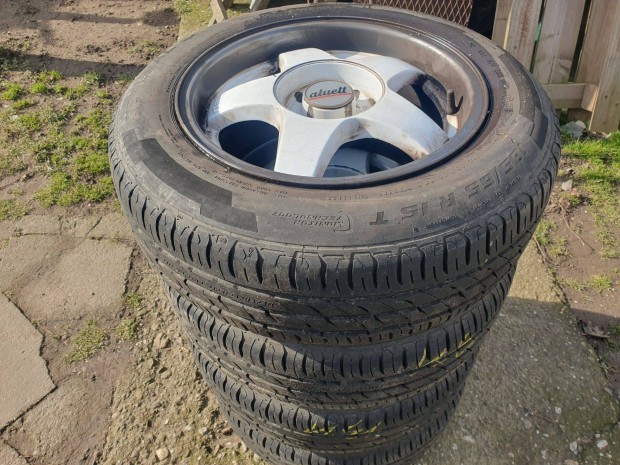 4 db nyári gumiabroncs felnivel -185/65 R 15 T General
