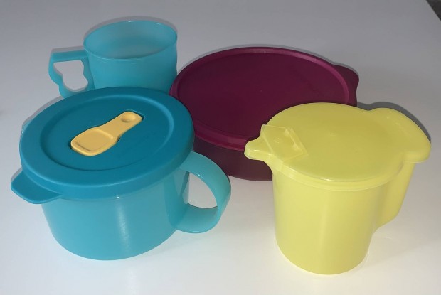 4 db-os Tupperware edny (j)