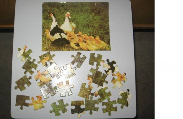 4 db puzzle kisgyereknek val