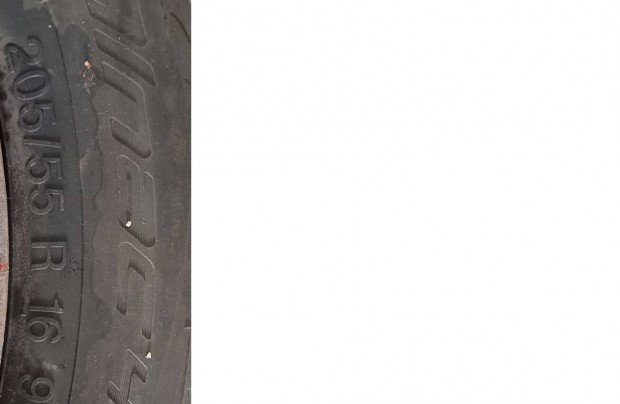 4 db téli gumi Mazda5 lemez felnivel