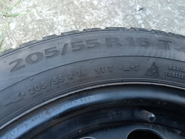 4 db tli gumi aclfelnikkel: 205/55 R 16 mretben