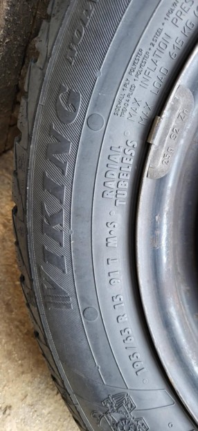 4 db tli gumi lemez felnin