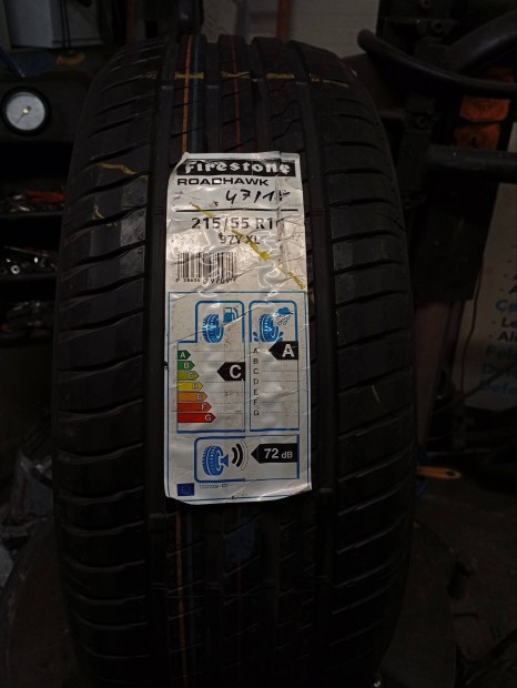 4 db j Firestone Roadhawk 215/55 R16 97Y XL nyrigumi