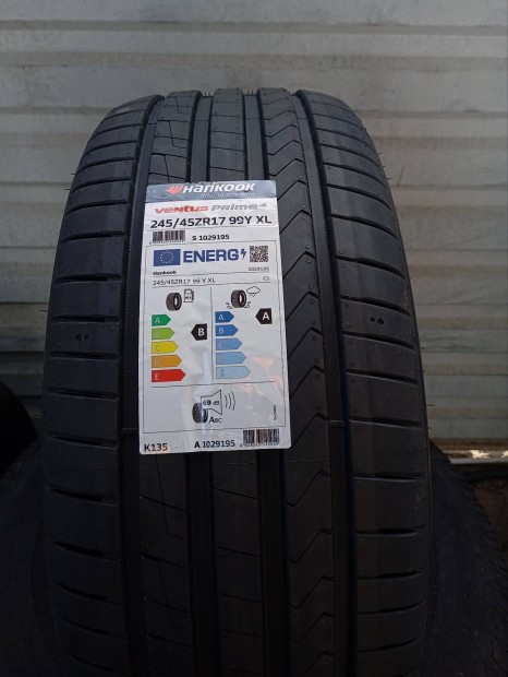 4 db új Hankook Ventus Prime4 K135 245/45 R17 99Y XL nyárigumi