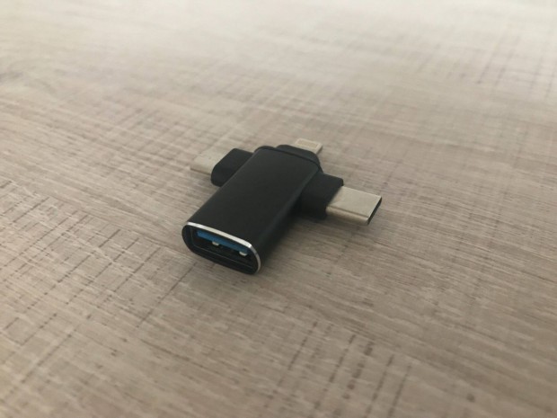 4 in 1, USB-C / Lightning / Micro USB, Adapter, Otg (USB-A), Új