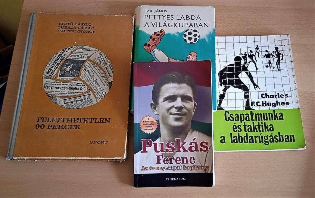 4 könyv focirajongóknak, köztük ritkaságok