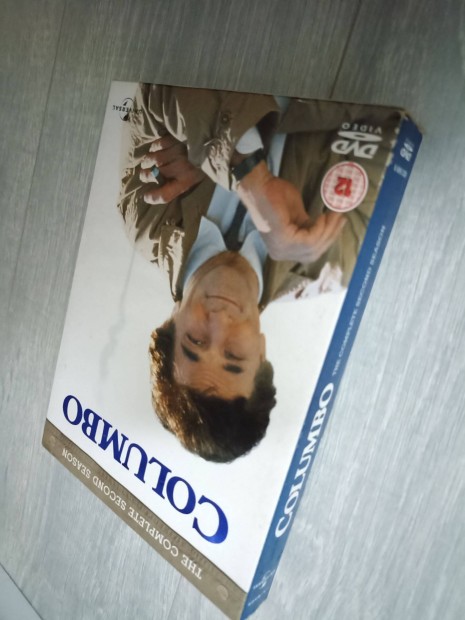 4 lemezes teljes msodik vad Columbo DVD angol nyelv Eredeti gyri
