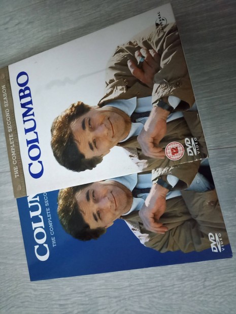 4 lemezes teljes msodik vad Columbo DVD angol nyelv eredeti gyri