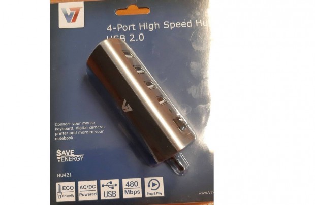 4-port high speed hub USB 2.0