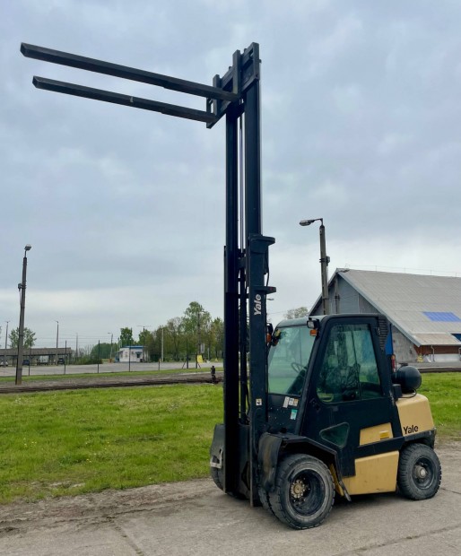 4 tonna teherbírású Yale LPG-gázos targonca eladó