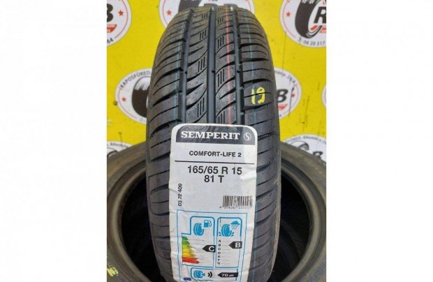 4db 165/65 r15 Új Semperit nyári 2019-20 20000 Ft/db
