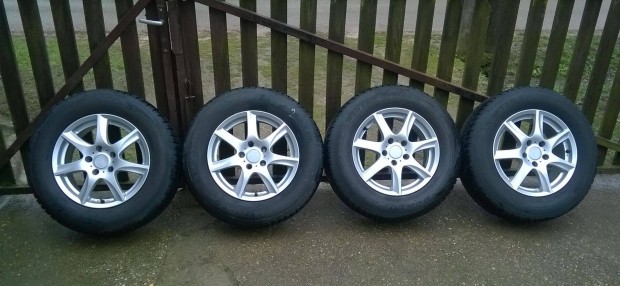 4db 16-os 5x114.3 Enzo Alu 215/70R16 Dunlop SUV tli gumival elad