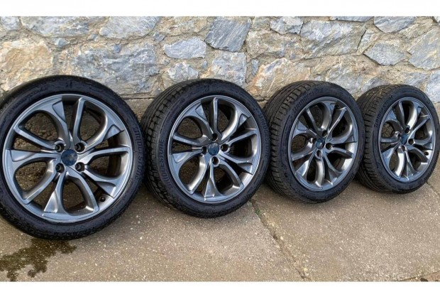 4db 18" újszerű gyári Citroen DS4 alufelni (osztókör: 4x108mm) 225/45