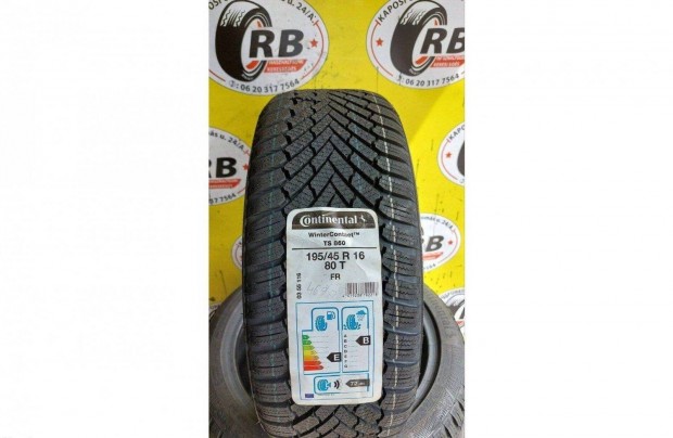 4db 195/45 r16 j Continental tli gumi 2020 25000ft/db