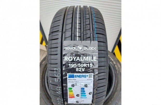 4db 195/50 r15 j Royal Black nyri 2023 18500 Ft/db