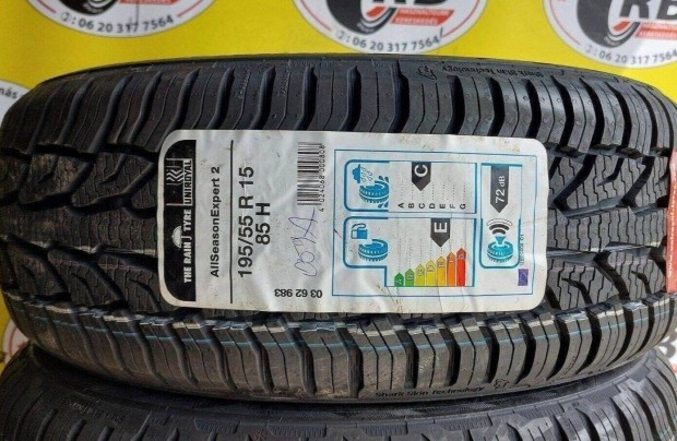 4db 195/55 r15 j Uniroyal 4vszakos gumi 2020 25000ft/db