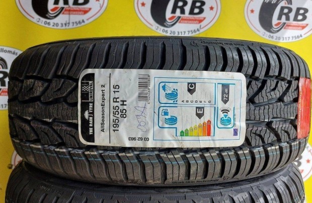 4db 195/55 r15 j Uniroyal 4vszakos gumi 2020 25000ft/db