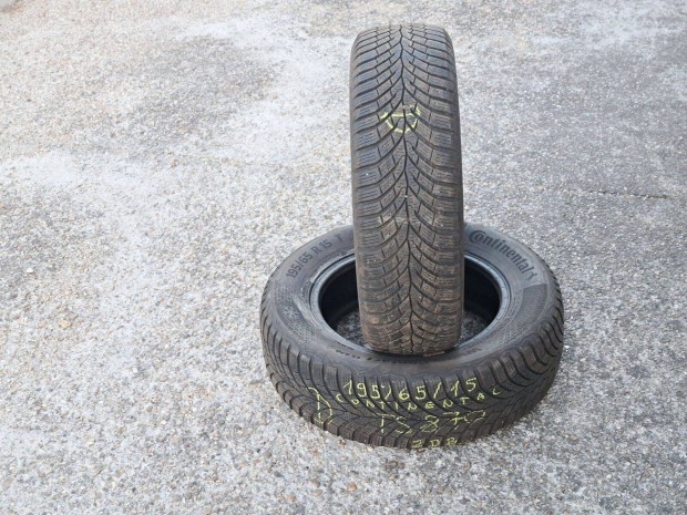 4db 195/65 R15 Continental Hankook tli gumi 195/65R15 kettesvel is!