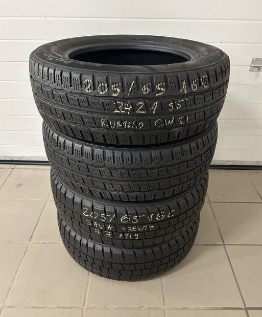 4db 205/65R16C tli gumi 2db Kumho + 2db Sava 205 65 R16 C 16 205/65