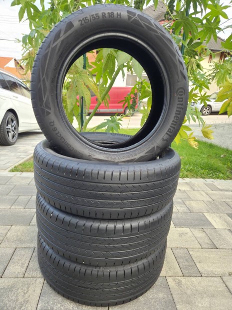 4db 215/55 r18 jszer continental nyri gumik