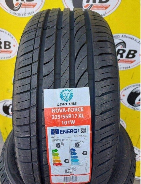 4db 225/55 r17 Új Leao nyári gumi 29500 Ft/db