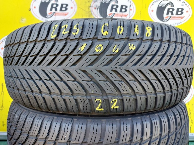 4db 225/60 r18 Nokoan Allseasonproof,,Évjárat:2022,,7mm,,22500/db