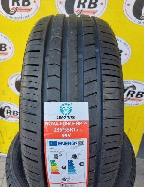 4db 235/55 r17 Új Leao nyári gumi 29800 Ft/db