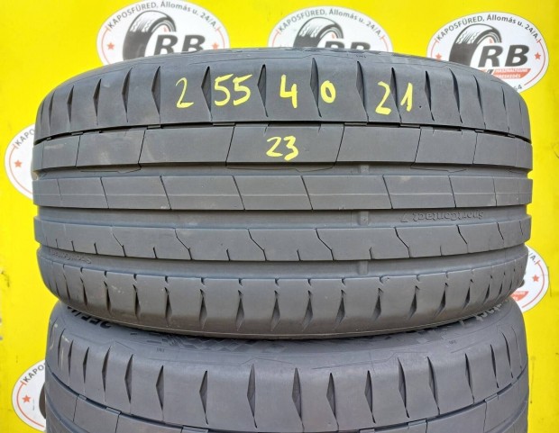 4db 255/40 r21 Continental Sportcontact7,,Évjárat:2023,,6-5mm