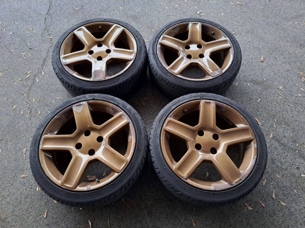 4db 4x108 17" Peugeot Citron Alufelni 205/40 ZR17 nyri gumival Elad