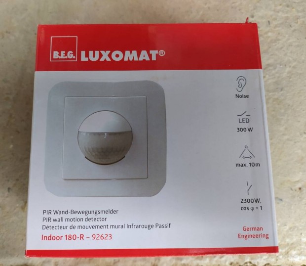 4db BEG Luxomat Indoor 180 R mozgsrzkel