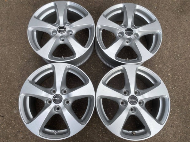 4db Borbet 16 VW Skoda Seat alufelni. (4111)
