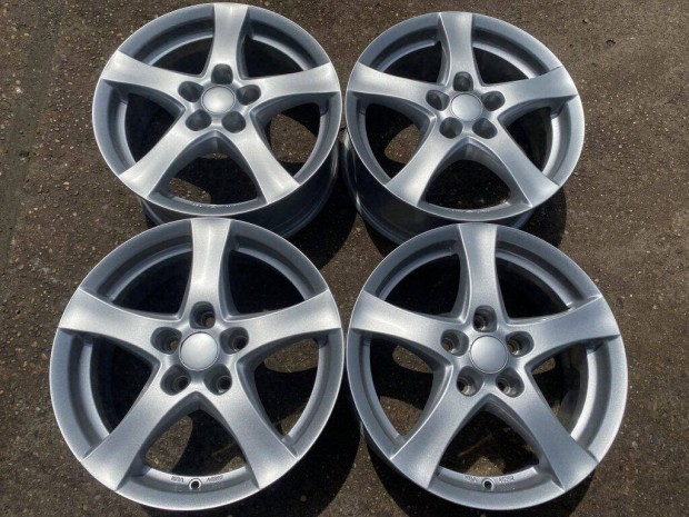 4db Borbet 16" VW - Skoda - Seat alufelni. ("3340")