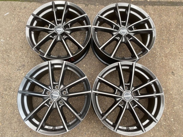 4db Borbet 17 VW Skoda Seat alufelni. (4115)