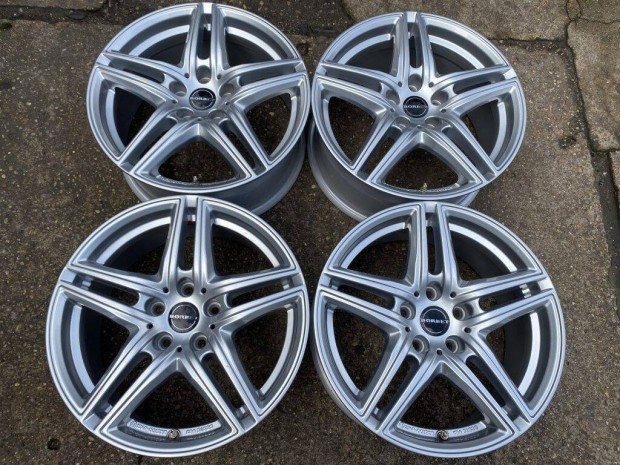 4db Borbet 17" VW - Audi - Skoda alufelni. (*3273*)