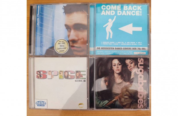 4db CD egyben Spice Girls - Sugababes - Dante T