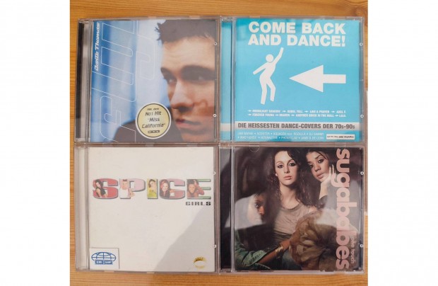 4db CD egyben Sugababes - Spice Girls - Dante T