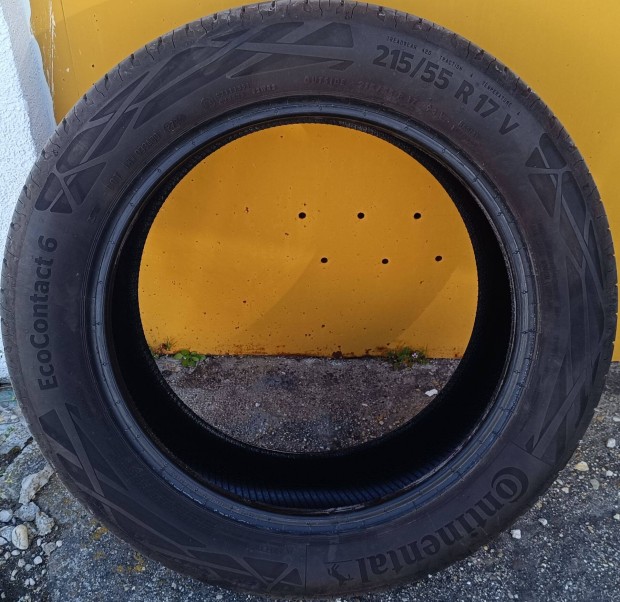 4db Continental Ecocontact 6 215/55R17 nyári gumi