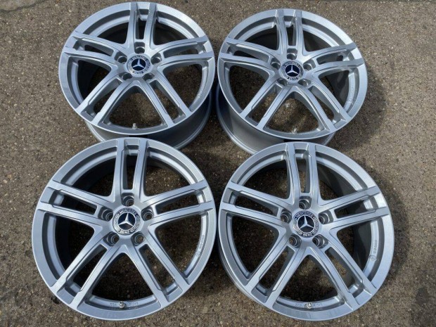 4db Dezent 18" Mercedes-Benz C - A - B - CLA alufelni. ("3434")