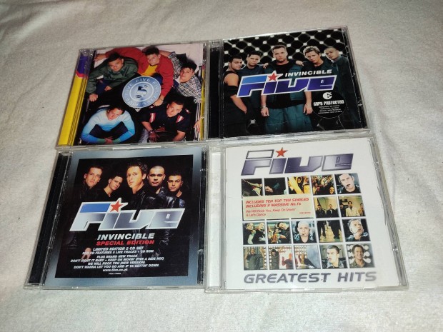 4db Five CD (5 lemez egyben)