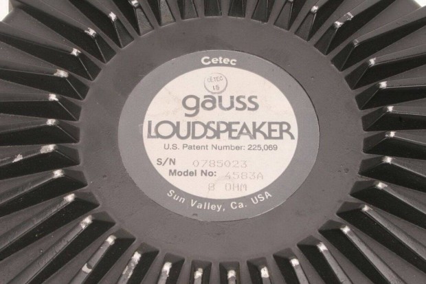 4db Gauss Loudspeaker 15"(40cm), s ms 8" - 21" hangszr