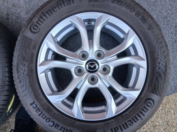 4db Mazda CX-3 CX3 16" alufelni felni �jszer� Conti ny�ri gumik 5x114