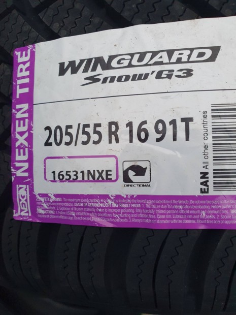4db Nexen 205/55r16 tli gumi